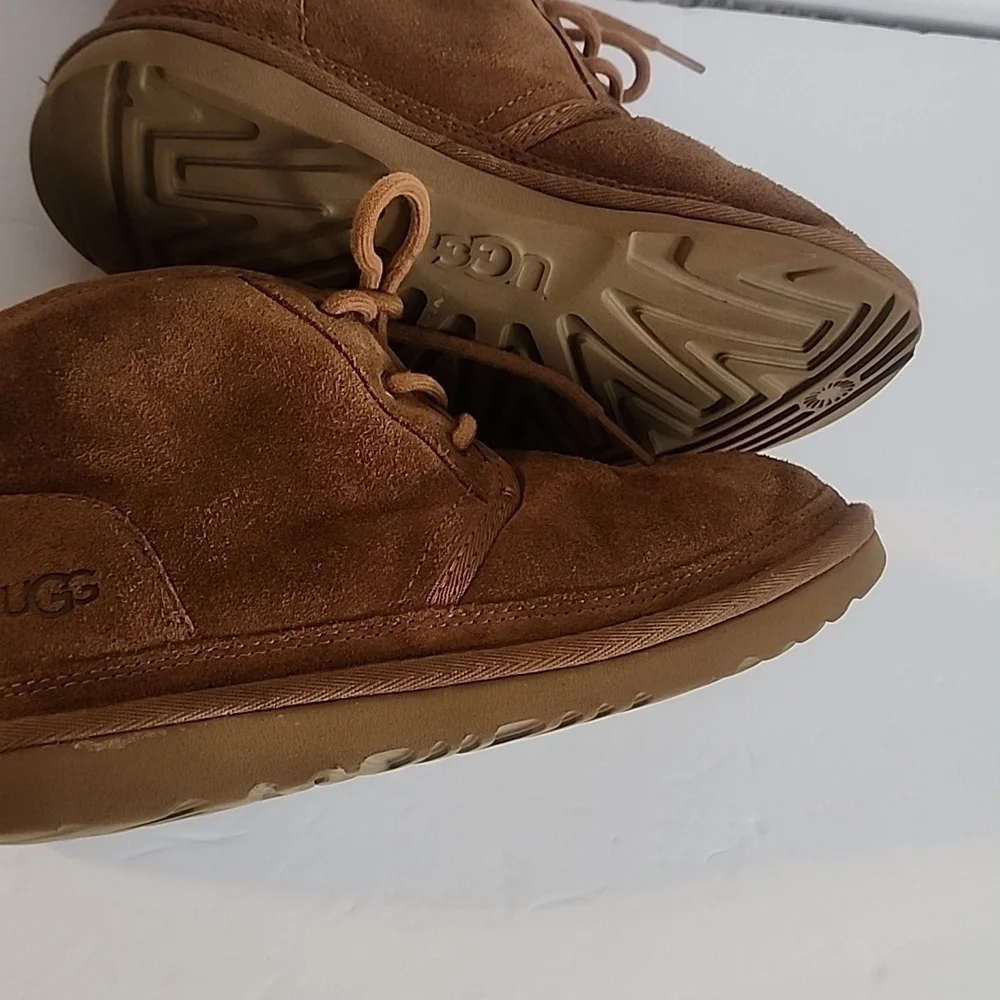 UGG Brown Suede Ankle Boots For Kids
